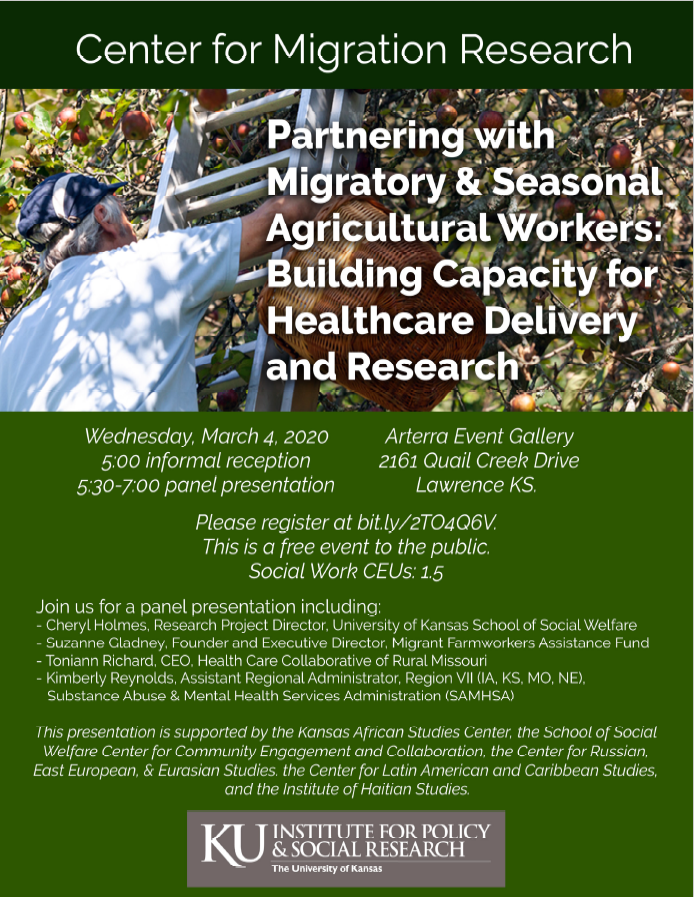 Flyer for Partnering with Migratory and Seasonal Agricultural Workers Event