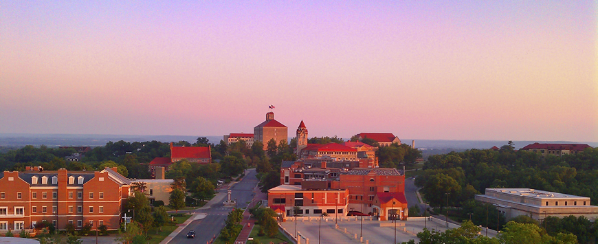 University of Kansas Campus - Photo by University Relations - all rights reserved